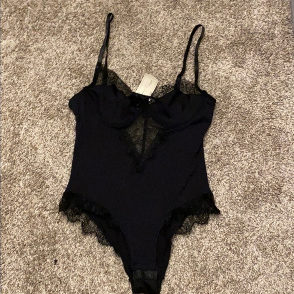 Black one piece Lingerie